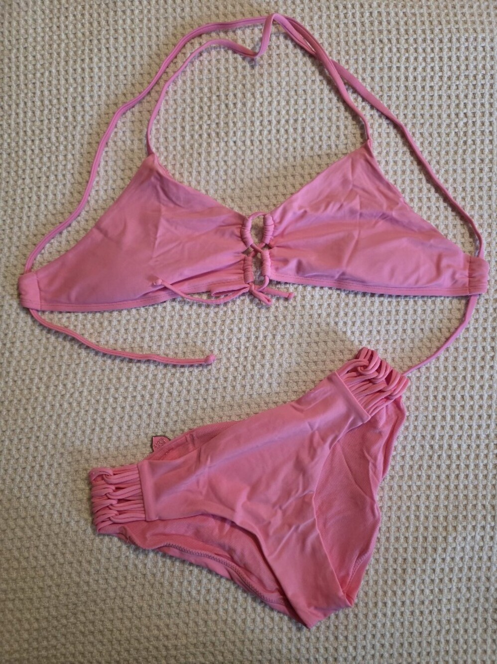 Body Glove Pink Bikini Swimsuit 2 Piece Womens Sz M